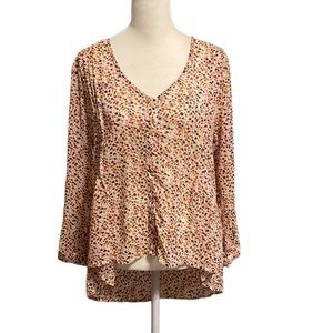 KIVA Autumn sheer blouse